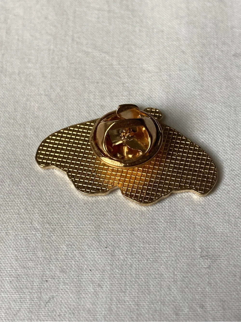 Enamel Moth Brooch